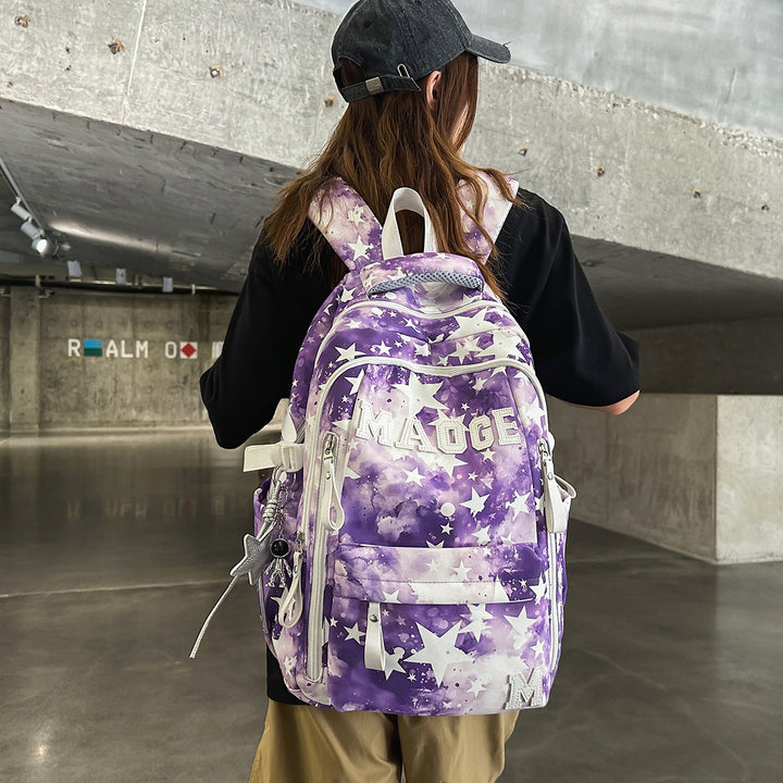 Cosmic Themed Travel Backpack Bowlift