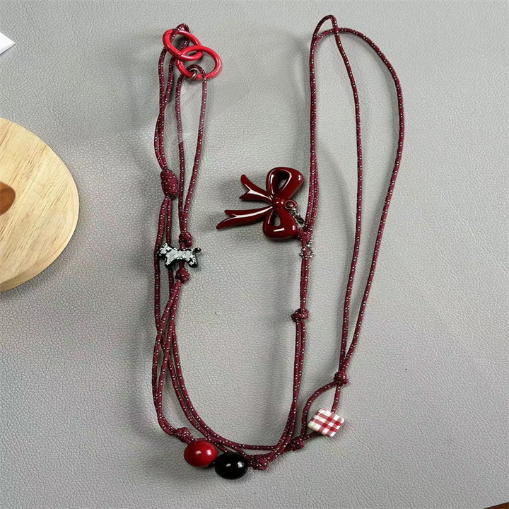 Playful Bead Charm Eyewear Holder Bowlift