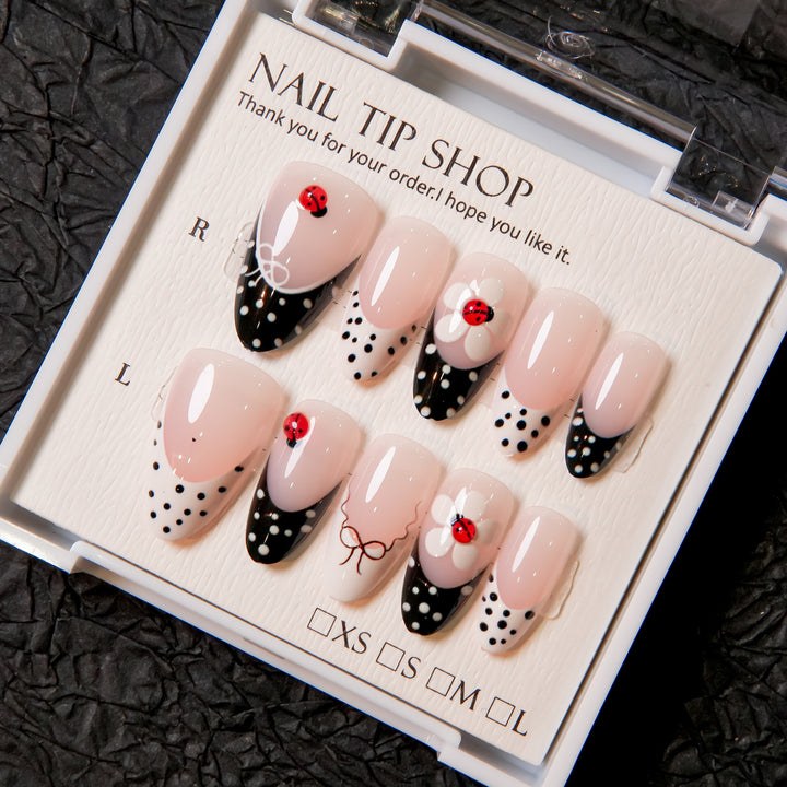 Artistic and Decorative Press-On Nail Tips