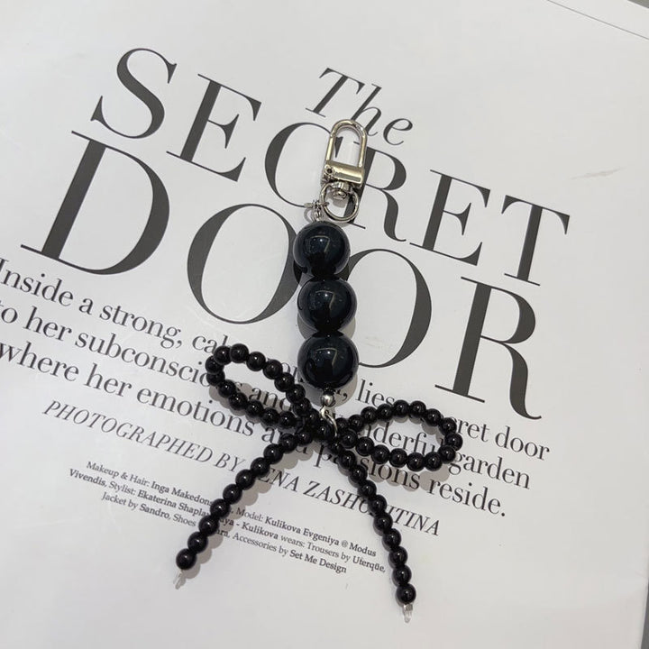 Stylish Beaded Charm Key Holder Bowlift
