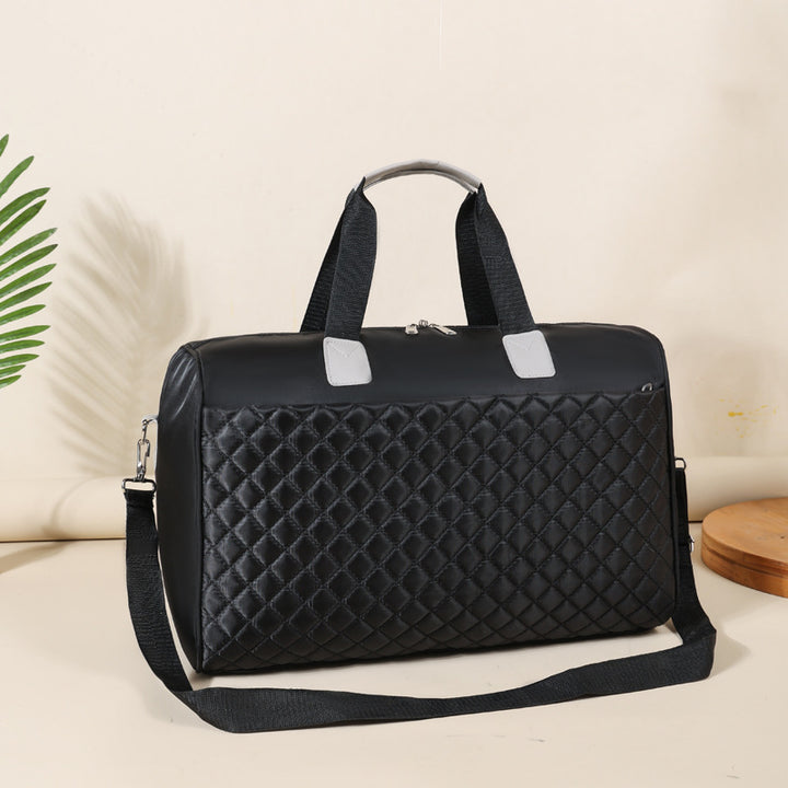 Quilted Travel Duffle Bag Bowlift