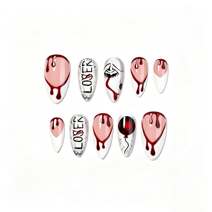 Creative Halloween Art Nail Set Bowlift