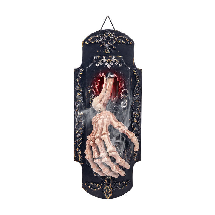 Creepy Skeleton Hand Doorbell Bowlift