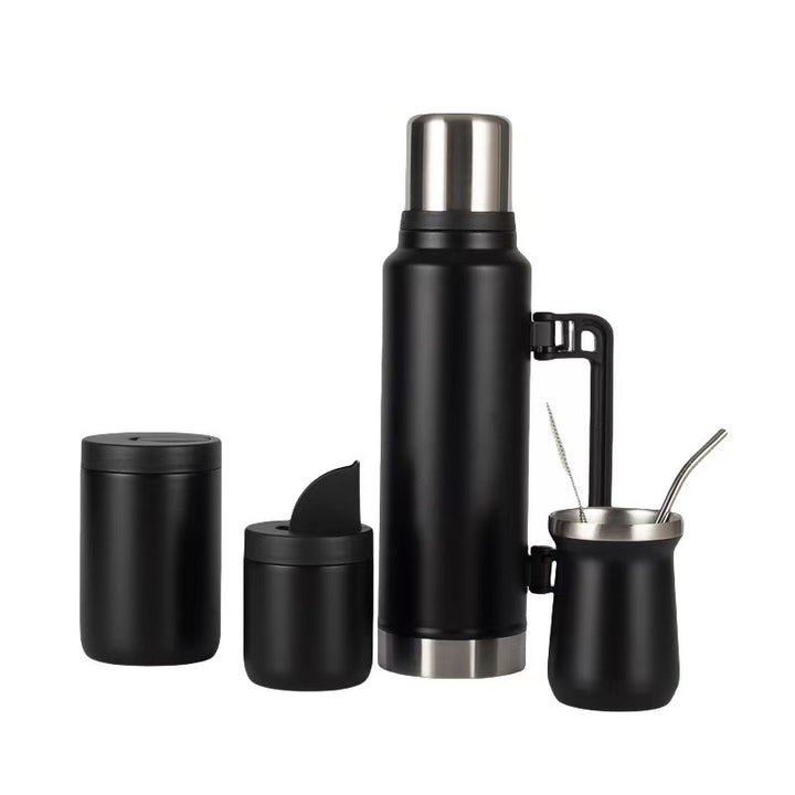 Women Stylish Thermos with Practical Drinking Cup Set Bowlift