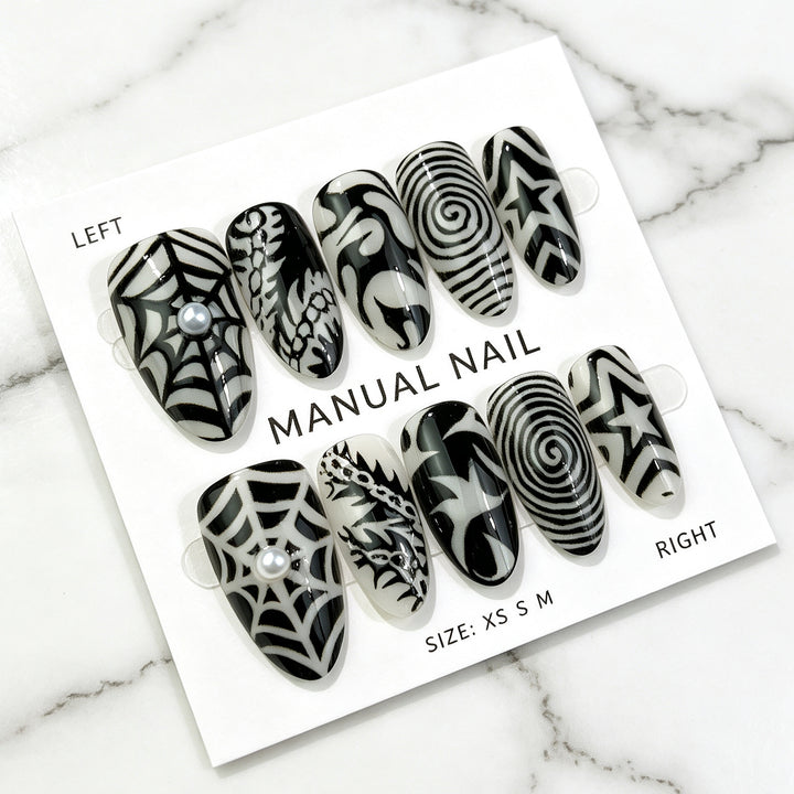 Manual Artistry Press-On Nail Set