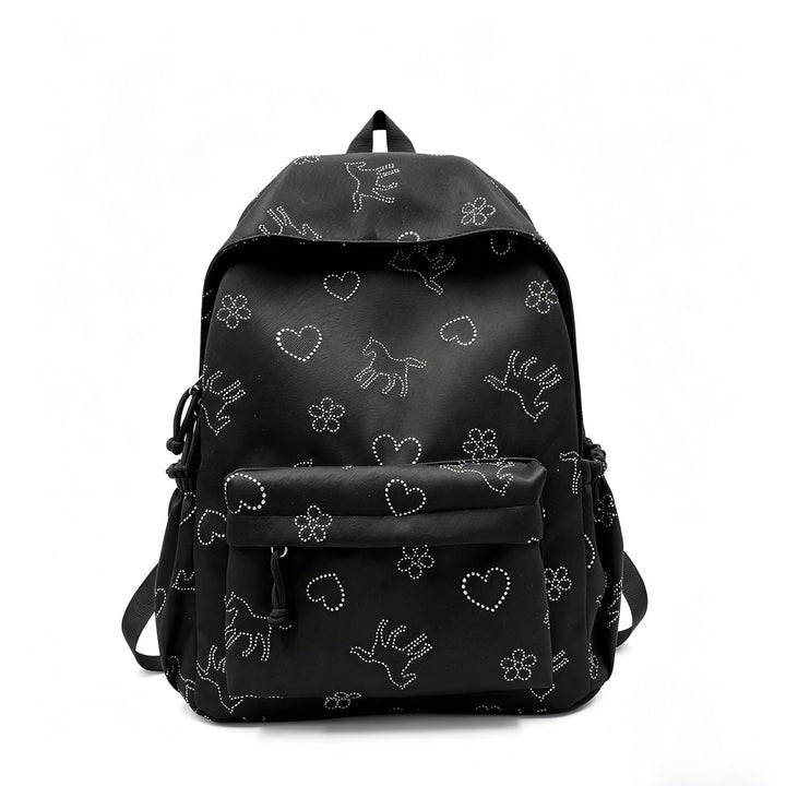 Stylish Printed Travel Backpack Bowlift