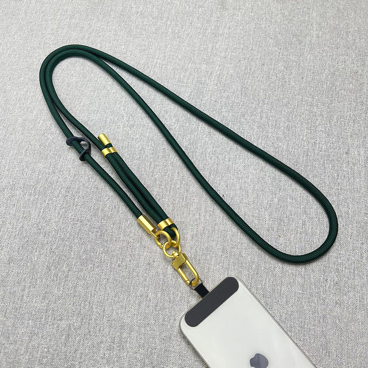 Adjustable Phone Lanyard with Metal Clips Bowlift