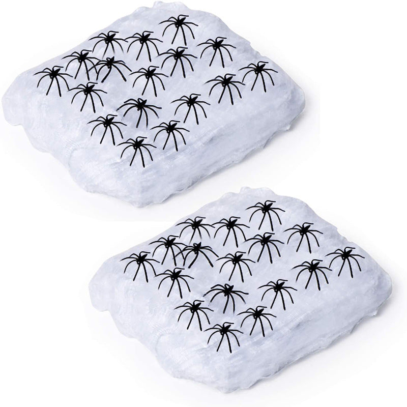Decorative Spider Web Glow-In-The-Dark Set Bowlift