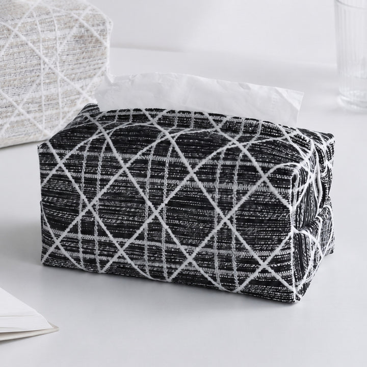 Decorative tissue box cover