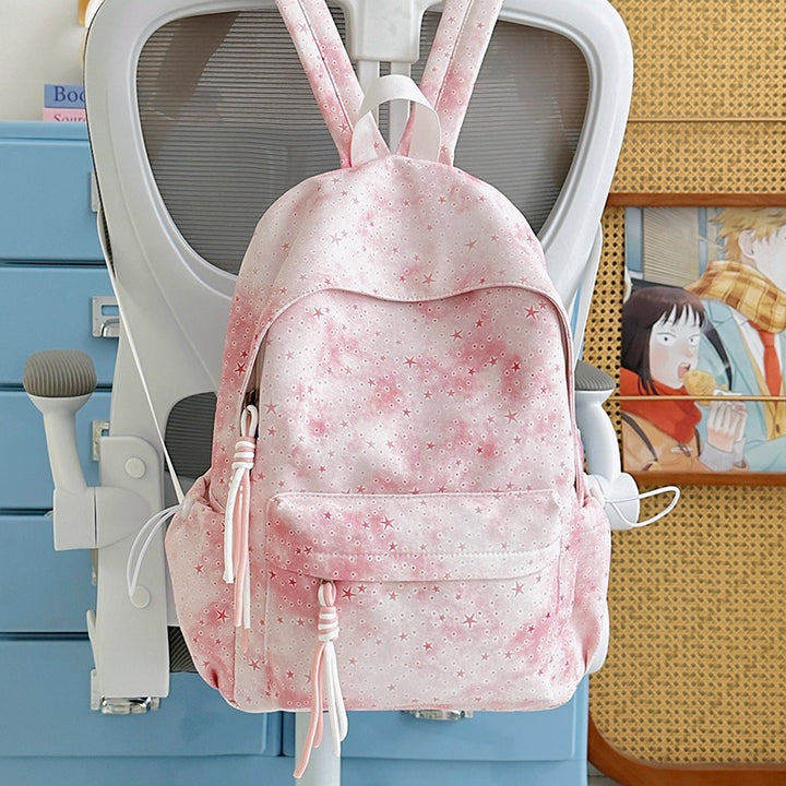 Decorative Patterned Backpack Bowlift