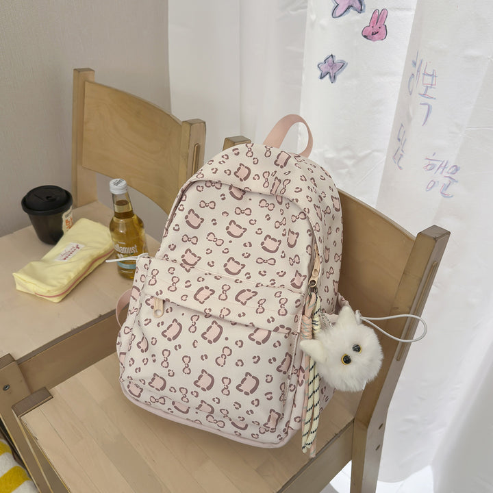 Playful Patterned Student Backpack Bowlift