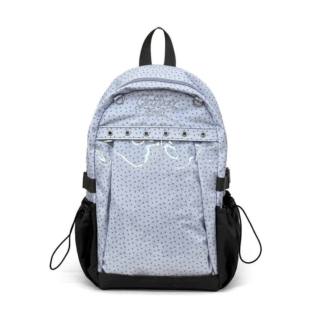Stylish Polka Dot Character Bag Bowlift
