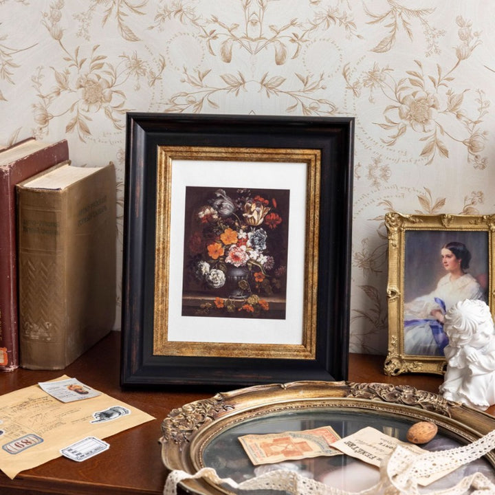 Framed Nature-Inspired Artwork Display