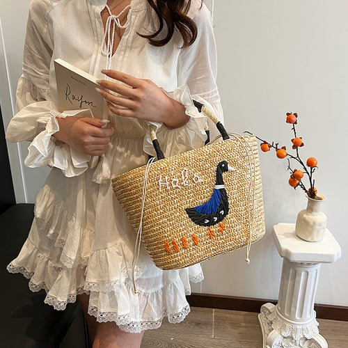 Handcrafted Woven Tote