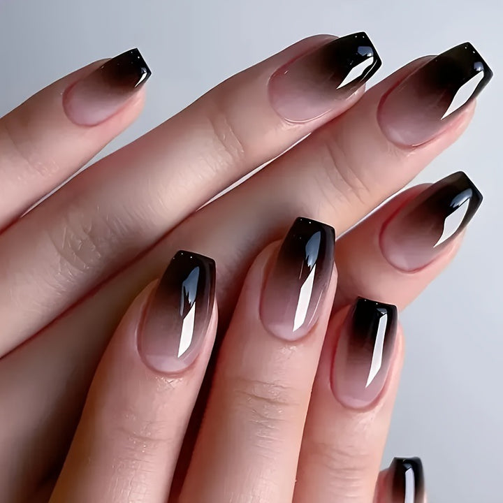 Glittery Ombre Nail Set Bowlift