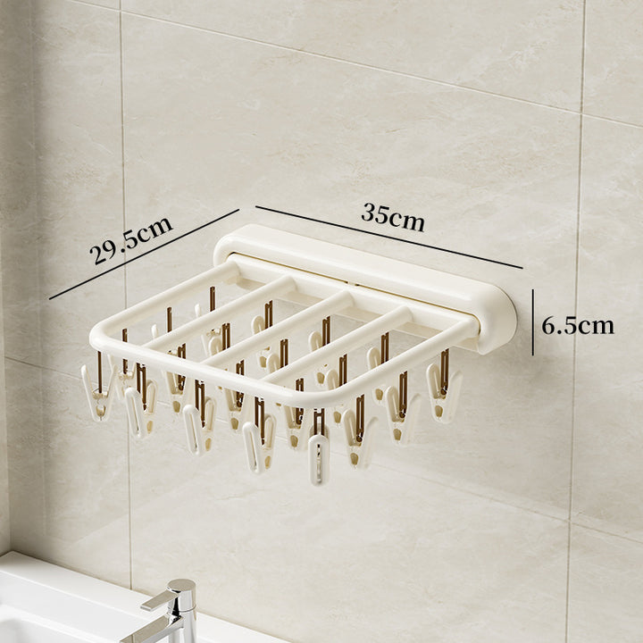 Wall-Mounted Multi-Clip Organizer Bowlift
