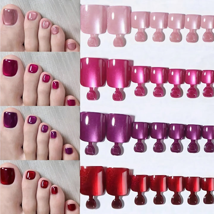 Elegant Press-On Nail Art Set