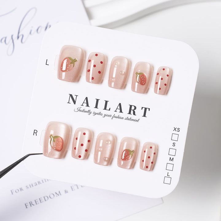 Stylish Press-On Nail Set