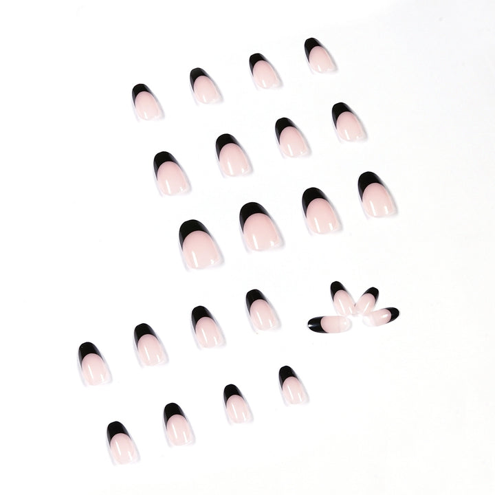 Artful Nail Art with Elegant French Tip Design Bowlift