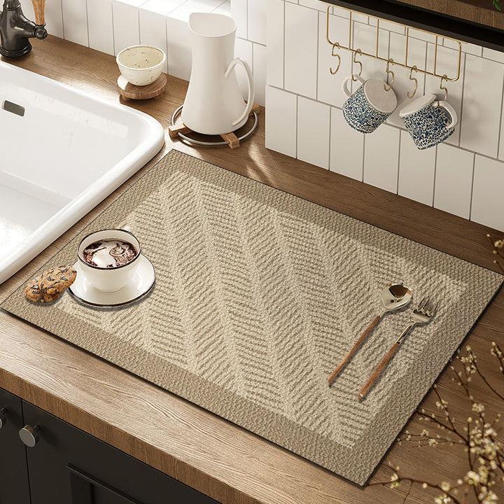 Artistic Abstract Kitchen Mat