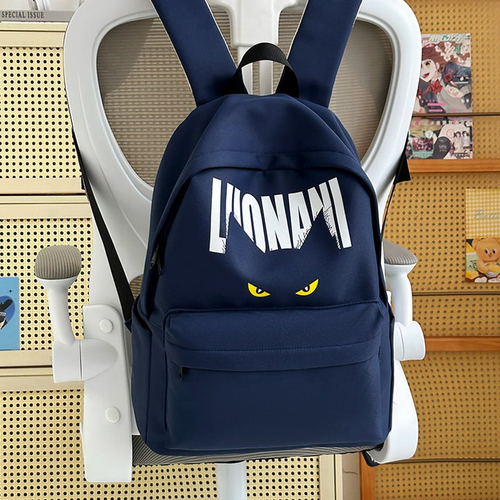 Creative Character-Themed Backpack Bowlift
