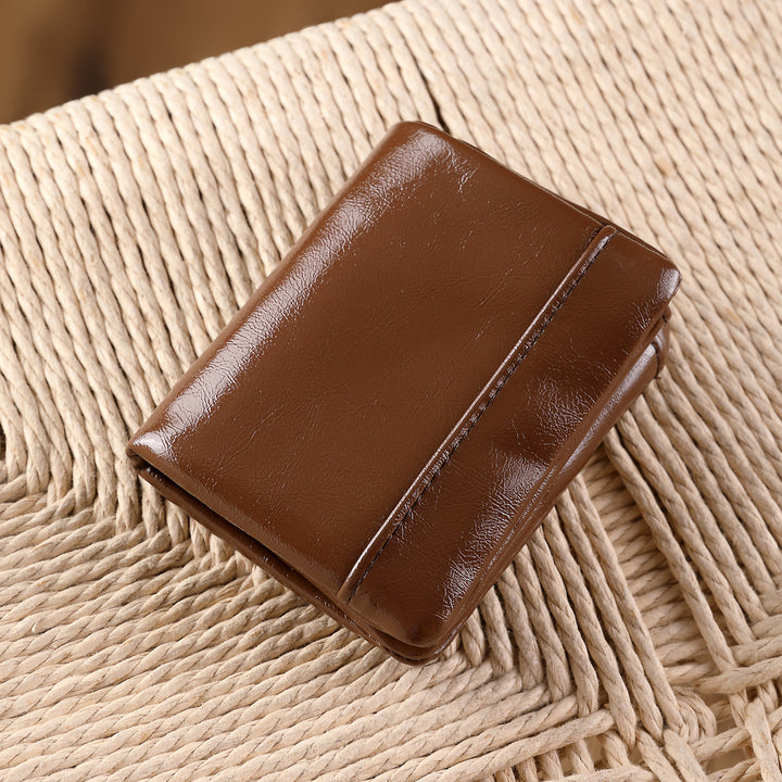 Compact Snap Closure Cardholder