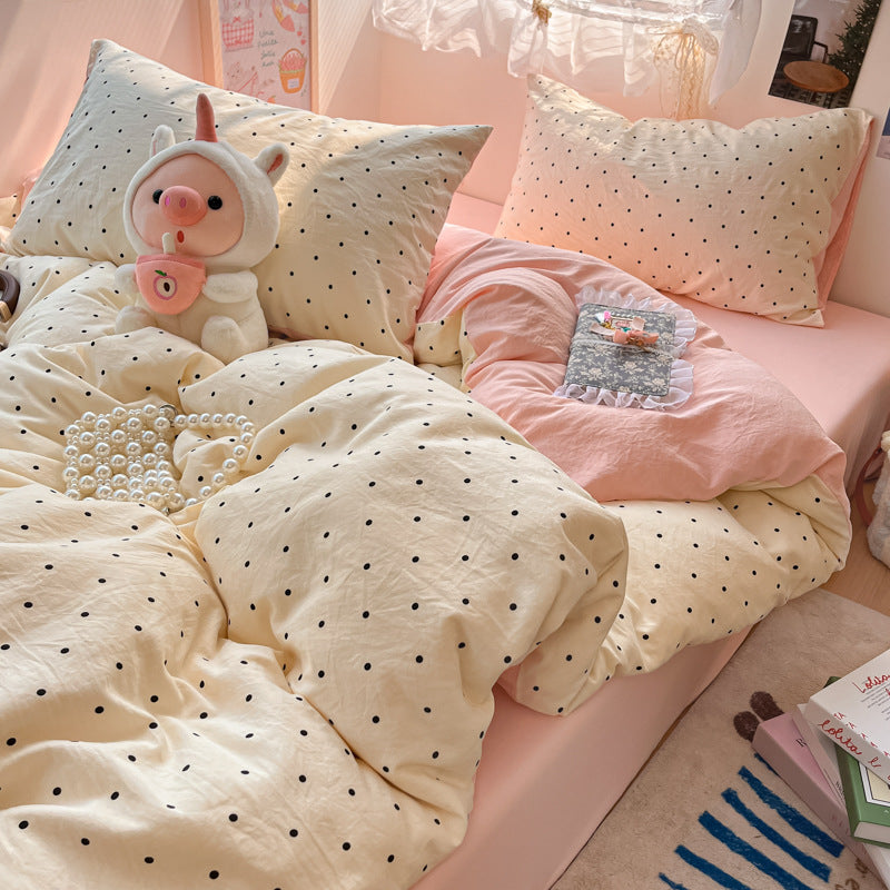 Children's Whimsical Cartoon-Themed Bedding Set