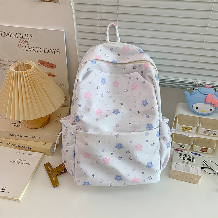 Star-Patterned Casual Backpack Bowlift 1791205550
