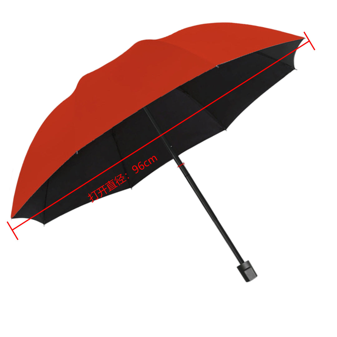 Women's Large Rain and Sun Protection Umbrella Bowlift