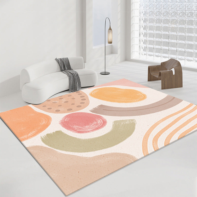 Abstract Pattern Area Rug Bowlift