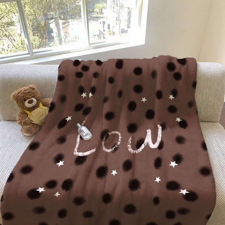 Cozy Fleece Throw Blanket