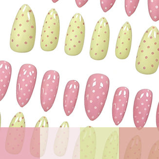 Stylish Decorative Dot Pattern Nail Art Bowlift