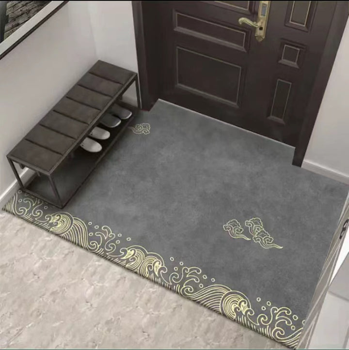 Geometric Patterned Indoor Area Mat Bowlift