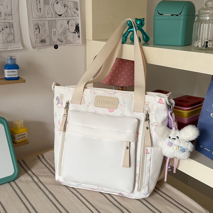 Whimsical Character-Themed Backpack Bowlift