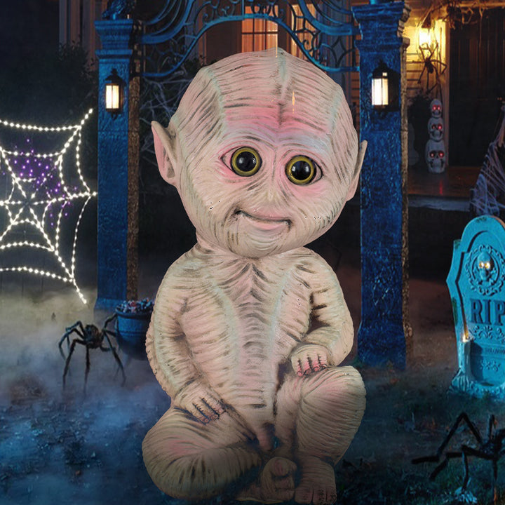 Realistic Baby Alien Figurine Bowlift