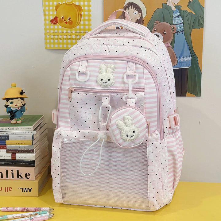 Cartoon Character Print Backpack Bowlift