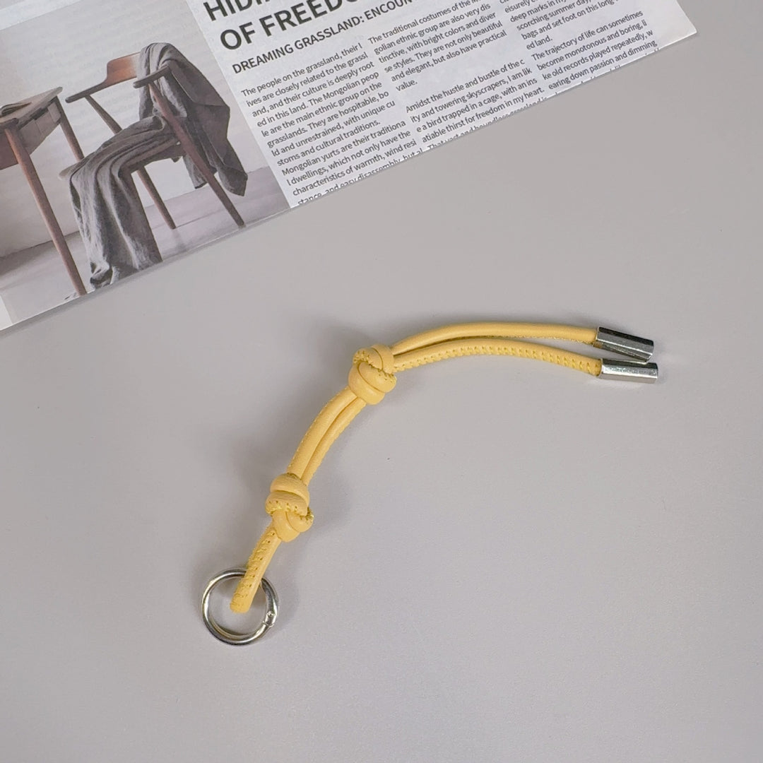 Stylish Leather Keychain Holder Bowlift