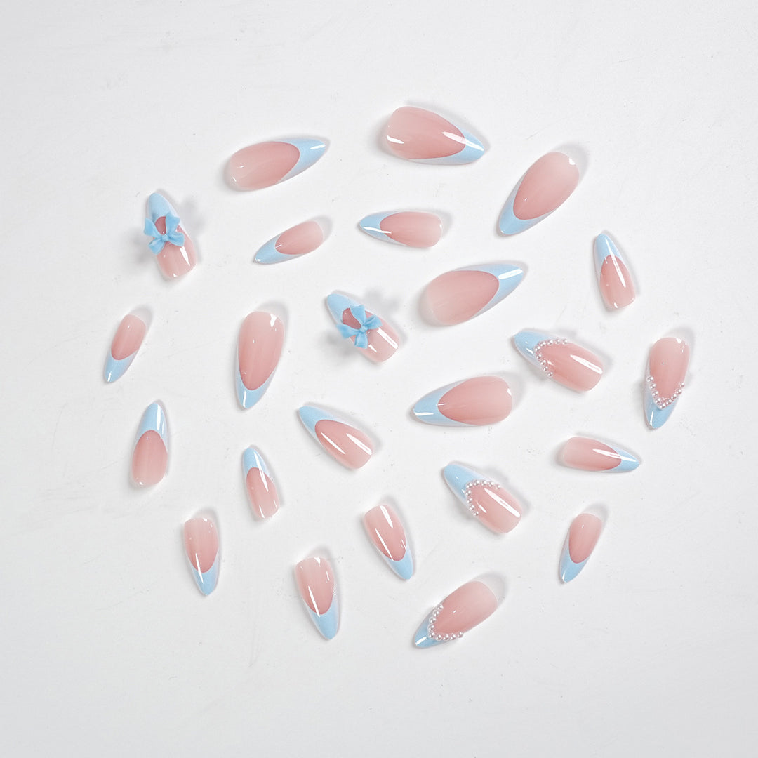 Enhanced Press-On Nail Art Kit