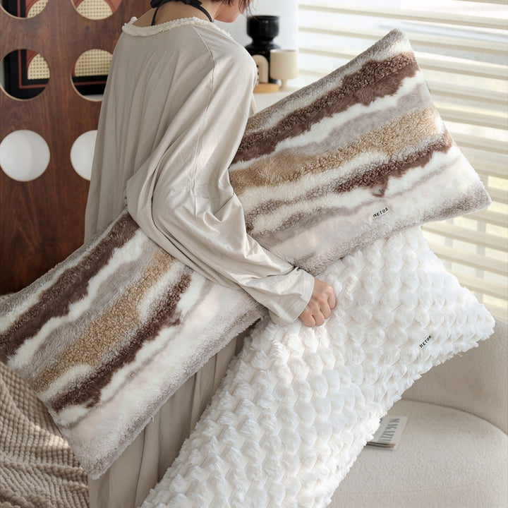 Cuddly soft decorative pillow