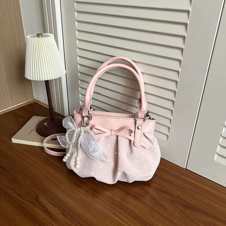 Stylish Polka Dot Handbag
