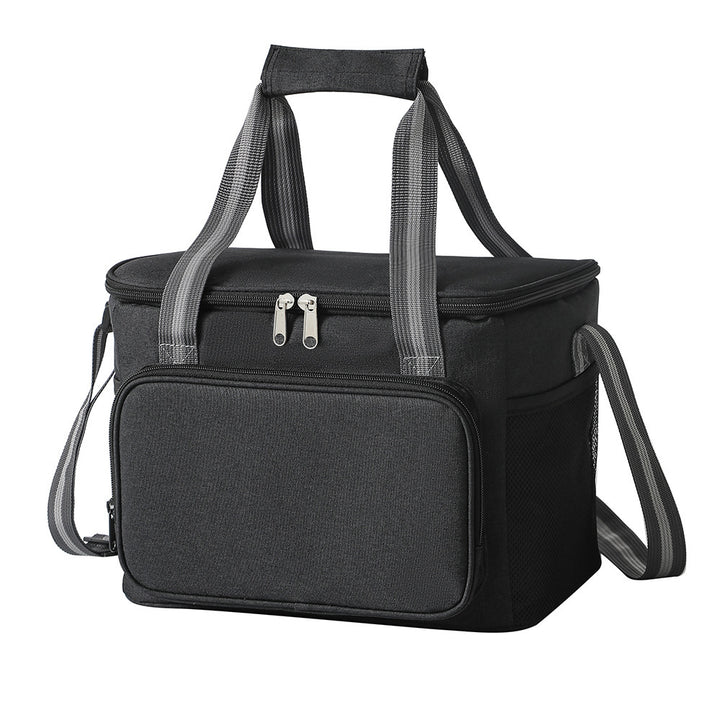 Insulated Cooler Bag with Shoulder Strap and Front Pocket