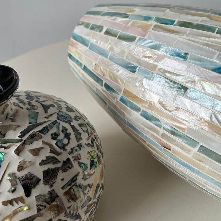 Decorative Mosaic Vase Bowlift