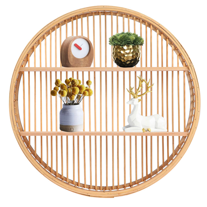 Floating Round Wall Shelf Bowlift