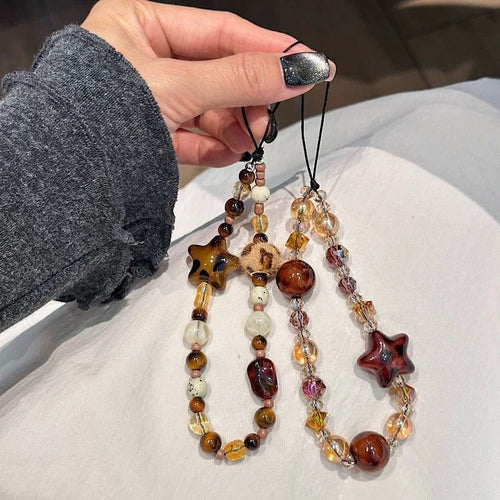 Decorative Beaded Charm Eyewear Holder Bowlift
