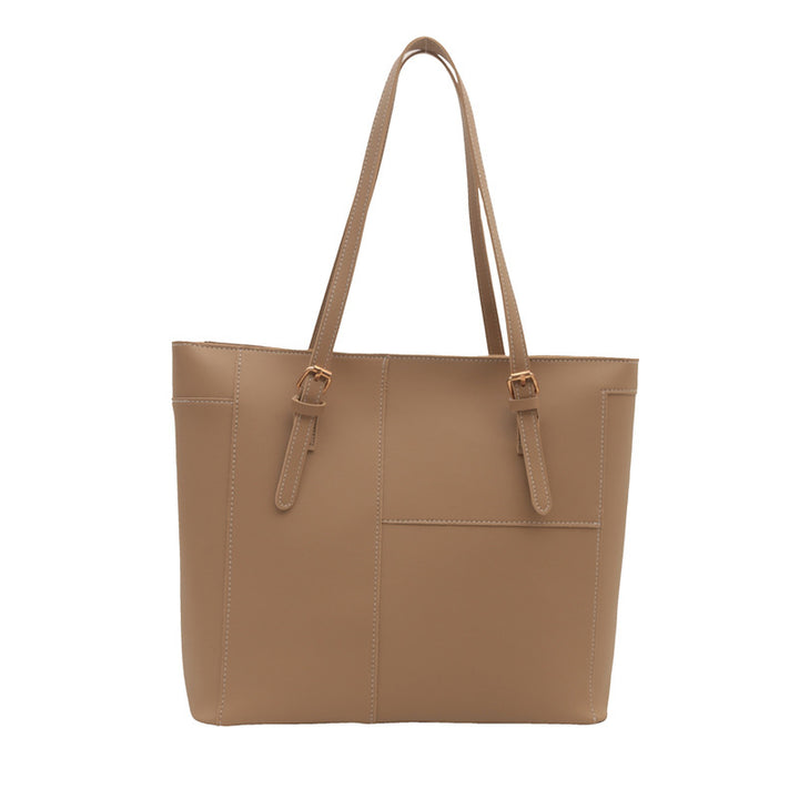 Elegant Structured Leather Tote Bag