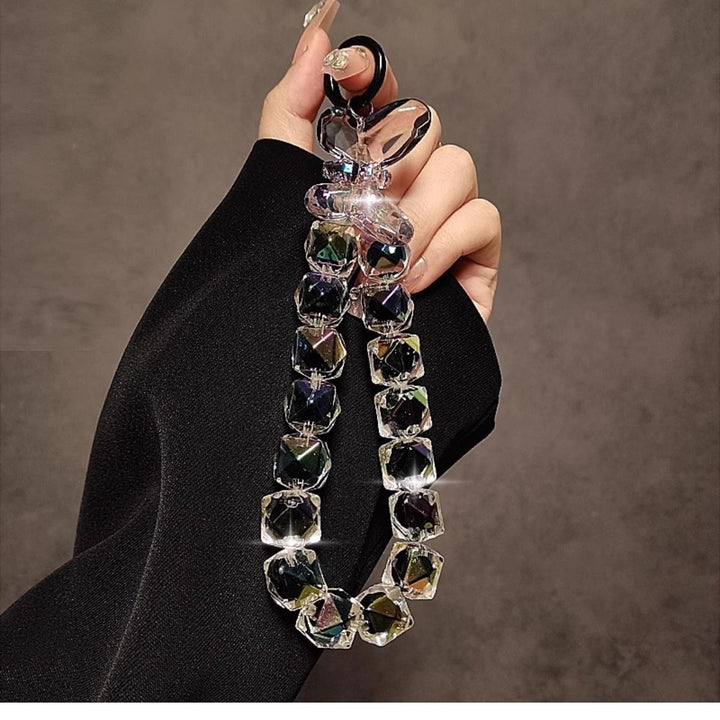 Elegant Beaded Eyewear Charm Holder Bowlift