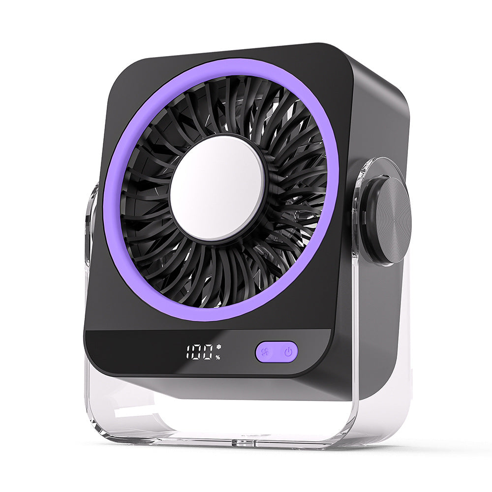 Unisex Personalized Touch-Control Desk Fan Bowlift