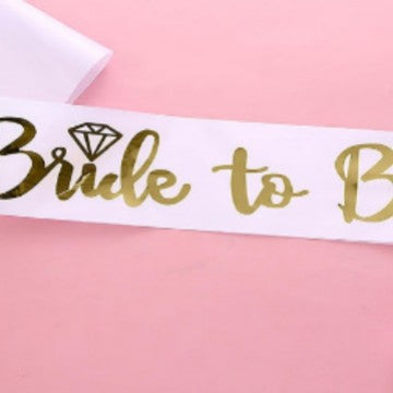 Women's Wedding Sash Set Bowlift