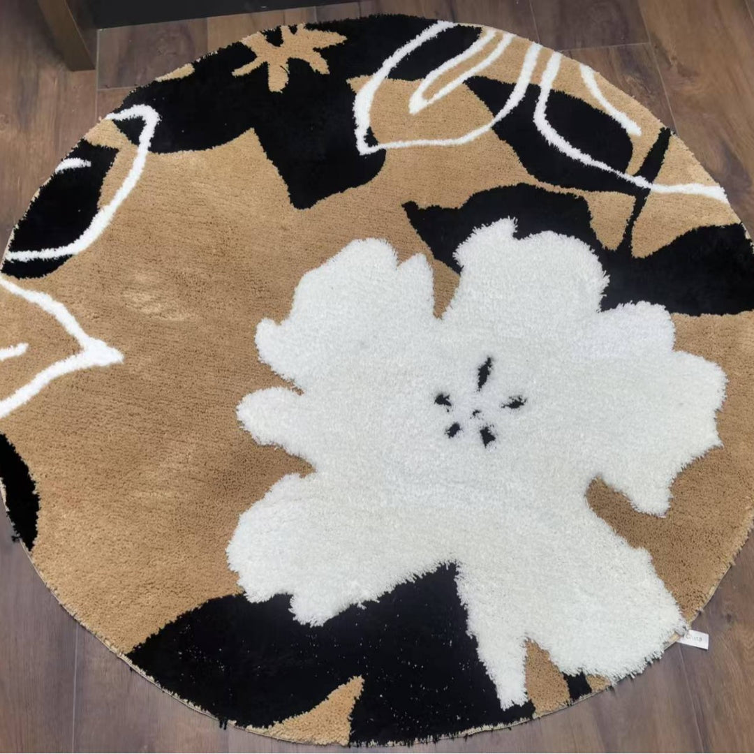 Playful Pool Table-Themed Bowlift Rug