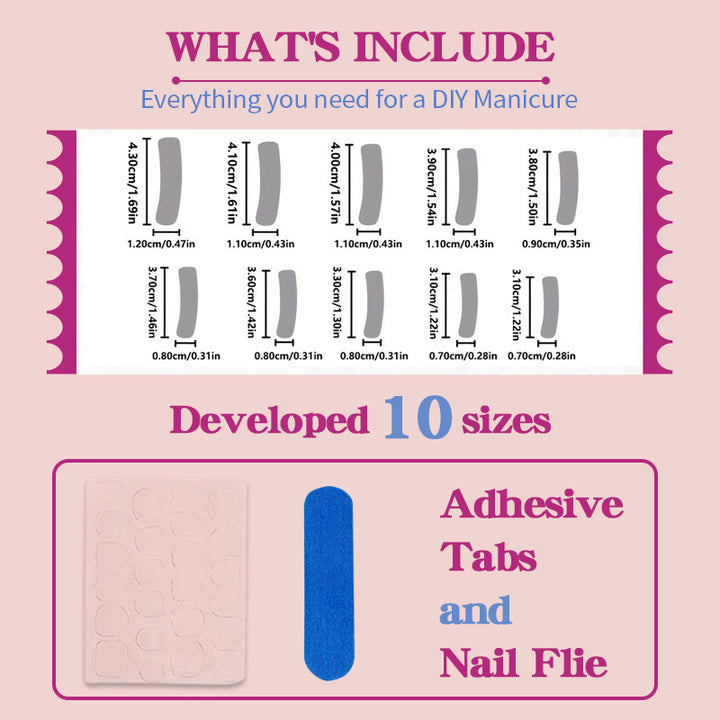 Trendy Artificial Nails Bowlift